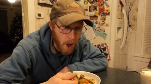 Matt says "next time - add beets and cook everything more." It's not my fault the man likes his vegetables overcooked, I'm just not going to do it for him. 