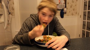 Colby says "next time - no vinegar based dressing"